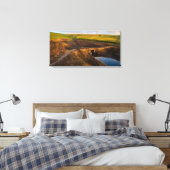 Die alte Packpferd-Brücke von Baitings Leinwanddruck (Insitu (Schlafzimmer))