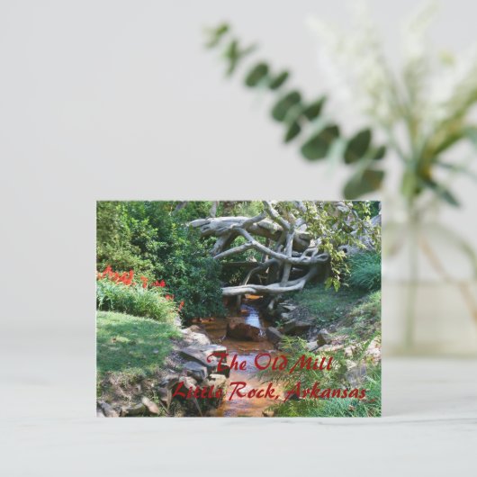 Die alte Postkarte der Mühle (Stehend Vorderseite)