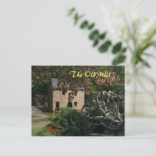 Die alte Postkarte der Mühle (Stehend Vorderseite)