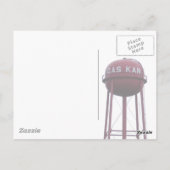 Die alte Postkarte der Schule (Rückseite)