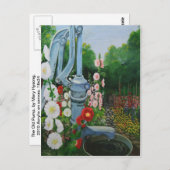 Die alte Pumpe Postkarte (Vorne/Hinten)