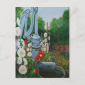 Die alte Pumpe Postkarte (Vorderseite)