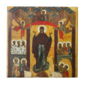 Die alte russische Ikone Fliese (Vorderseite)