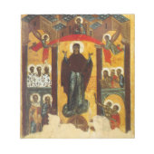 Die alte russische Ikone Notizblock (Vorderseite)