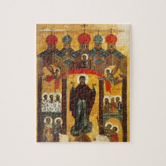 Die alte russische Ikone Puzzle (Vertikal)