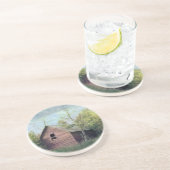 Die alte Scheune Getränkeuntersetzer (Seite)