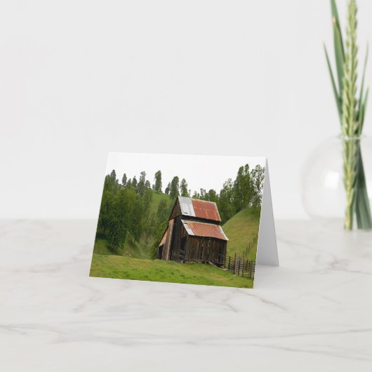 Die alte Scheune... Karte (Vorderseite)