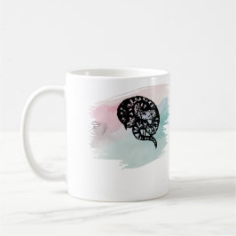 Die alte Skin Bull-Schlange auf mehrfarbig durchbl Kaffeetasse
