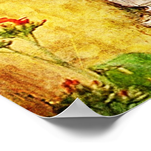 Die alte Stadt Poster (Ecke)