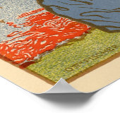 Die Alte Stadt von Otto Fischer Poster (Ecke)