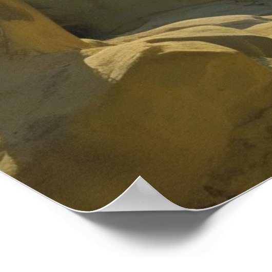 Die alte Steinbrücke Poster (Ecke)