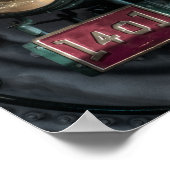 Die alte Südbahn Poster (Ecke)