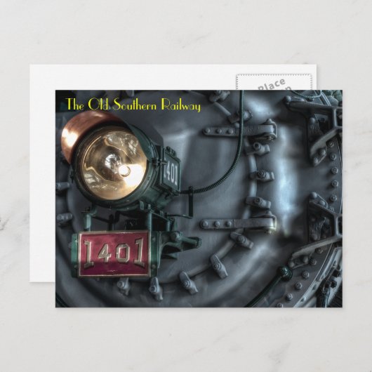Die alte Südbahn Postkarte (Vorne/Hinten)