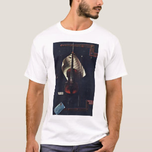 Die alte Violine durch Harnett William Michael T-Shirt