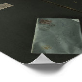 Die alte Violine Poster (Ecke)