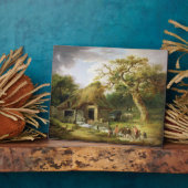 Die alte Wassermühle von 1790 (Öl auf Leinwand) Fotoplatte (Seite)