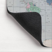 Die alte WeltVintage Karten-Sammlung Mousepad (Ecke)