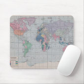Die alte WeltVintage Karten-Sammlung Mousepad (Mit Mouse)