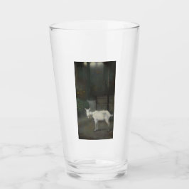 Die alte Ziege (von Jan Mankes) Glas