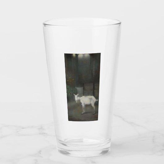 Die alte Ziege (von Jan Mankes) Glas (Vorderseite)