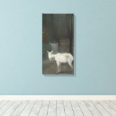 Die alte Ziege (von Jan Mankes) Leinwanddruck (Insitu (Holzboden))