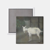 Die alte Ziege (von Jan Mankes) Magnet (Vorderseite/Rückseite)