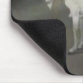 Die alte Ziege (von Jan Mankes) Mousepad (Ecke)