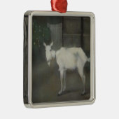 Die alte Ziege (von Jan Mankes) Ornament Aus Metall (Rechts)