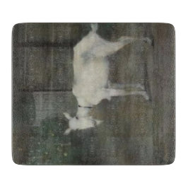 Die alte Ziege (von Jan Mankes) Schneidebrett