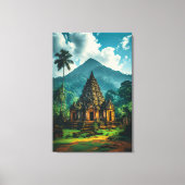 Die alten Candi der Hügel Leinwanddruck (Vorderseite)