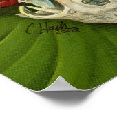 Die alten Freunde einladen, Kunstposter der Geiste Poster (Ecke)