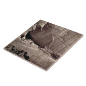 Die alten Ruinen der Schlucht de Chelle, 1873 (a Fliese (Seite)