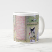 Die alten Tage Jumbo-Tasse (Vorderseite Rechts)