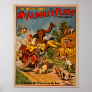 Die alten, verlässlichen McFadden's Flats alles Ne Poster