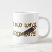 Die alten Wege Jumbo-Tasse (Rechts)