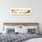 Die alten Wege Leinwanddruck (Insitu (Schlafzimmer))