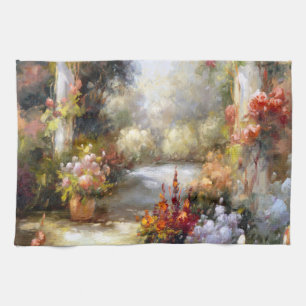 Die alten Zeiten I Geschirrtuch