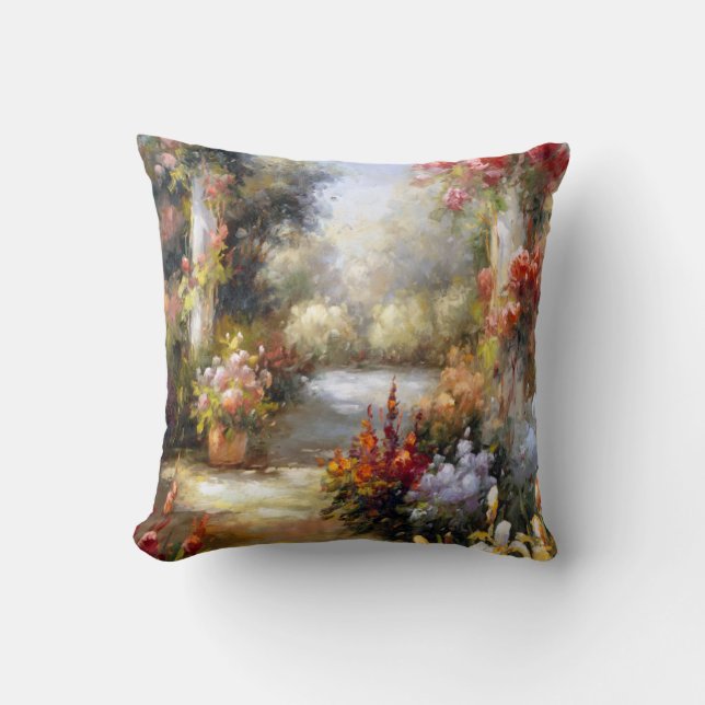 Die alten Zeiten I Kissen (Vorderseite)