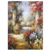 Die alten Zeiten I Klemmbrett (Rückseite)