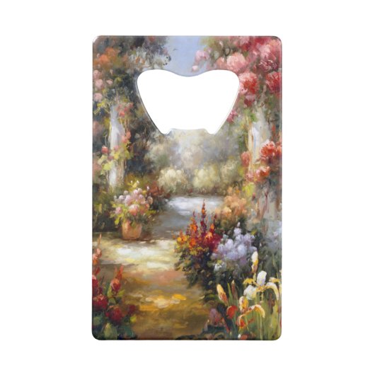 Die alten Zeiten I Kreditkartenflaschenöffner (Rückseite)