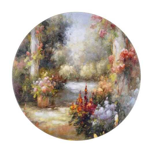 Die alten Zeiten I Schneidebrett (Vorderseite)