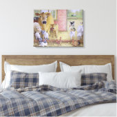 Die alten Zeiten Leinwanddruck (Insitu (Schlafzimmer))