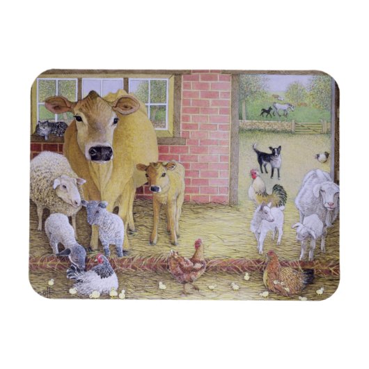 Die alten Zeiten Magnet (Horizontal)