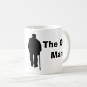 Die alter Mann-Tasse Kaffeetasse (VorderseiteRechts)