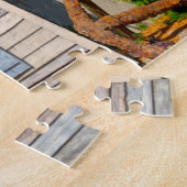 Die älteste Holzschule Florida. Puzzle (Seite)