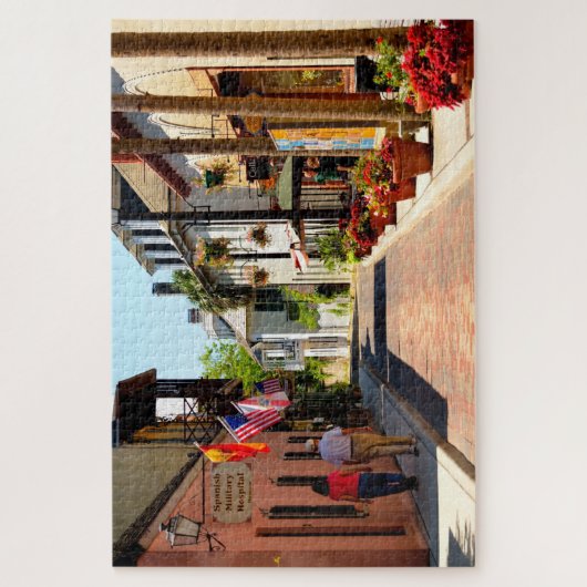 Die älteste Straße der USA Puzzle (Vertikal)