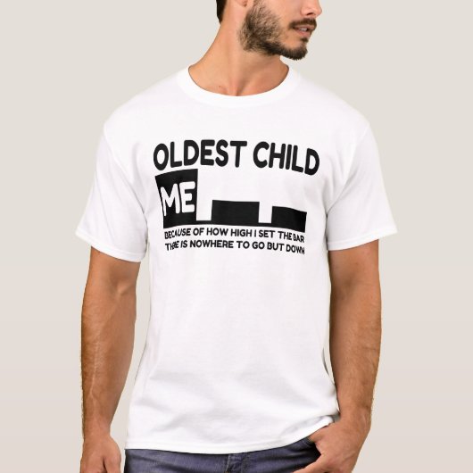 Die ältesten drei Kinder Joke T-Shirt (Vorderseite)