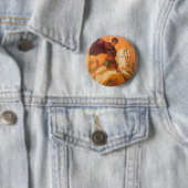 Die altrussische Ikone St.George Button (Beispiel)