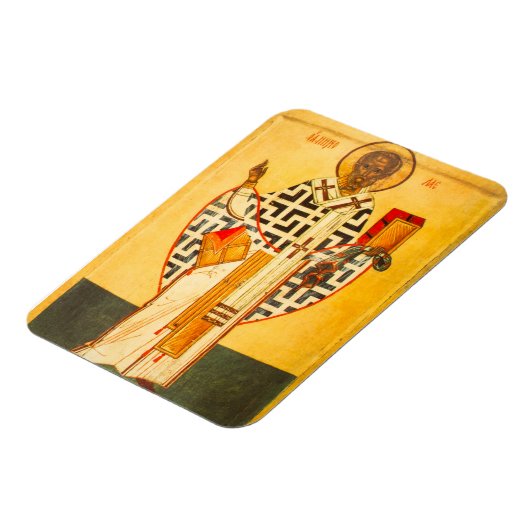 Die altrussische Ikone St.Nicholas Magnet (Linke Seite)