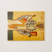 Die altrussische Ikone St.Nicholas Puzzle (Horizontal)